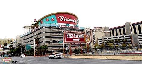 Binion's Gambling Hall Parking .